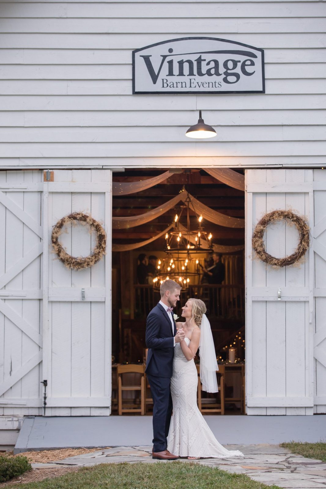 Caleb & Reilly Bonner Wedding at Vintage Barn in Whittier, NC 